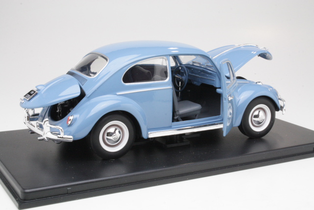VW 1200 de Luxe Export 1961, sininen - Sulje napsauttamalla kuva