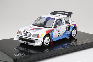 Peugeot 205T16 Evo, 1st. Acropolis 1986, J.Kankkunen, no.5