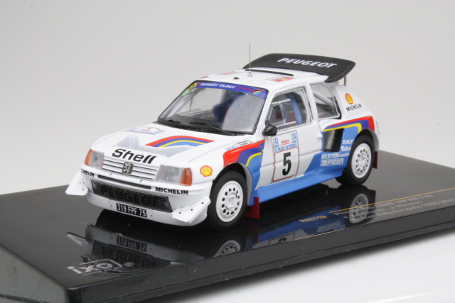 Peugeot 205T16 Evo, 1st. Acropolis 1986, J.Kankkunen, no.5