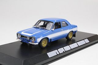 Ford Escort Mk1 RS2000 1974, sininen/valkoinen - Sulje napsauttamalla kuva