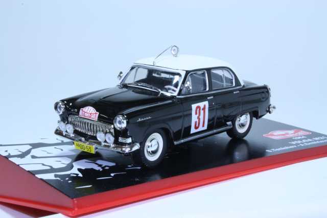 Volga GAZ M21, Monte Carlo 1964, S.Tenishev, no.31