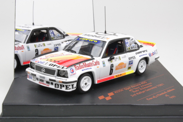 Opel Ascona B 400, 3rd. San Remo 1981, A.Fassina no.6
