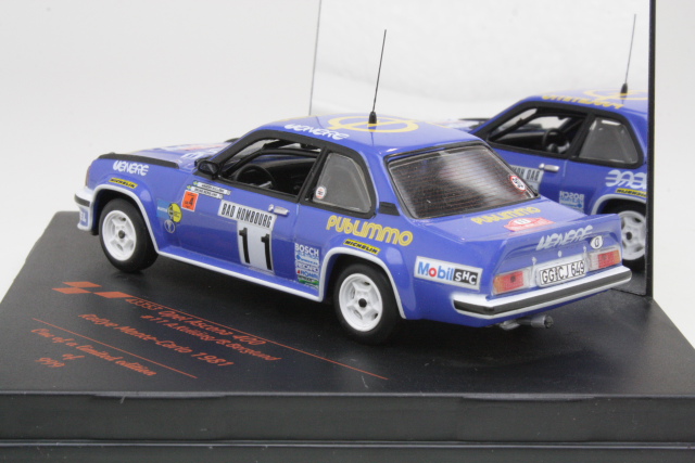 Opel Ascona B 400, Monte Carlo 1981, A.Kullang, no.11 - Sulje napsauttamalla kuva