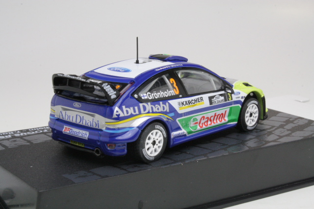 Ford Focus WRC, New Zealand 2007, M.Grönholm, no.3