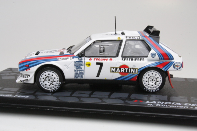 Lancia Delta S4, Monte Carlo 1986, H.Toivonen, no.7