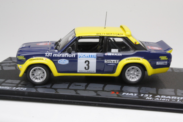 Fiat 131 Abarth, Finland 1976, M.Alen, no.3 - Sulje napsauttamalla kuva