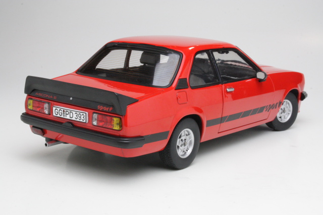 Opel Ascona B Sport 1980, red - Click Image to Close