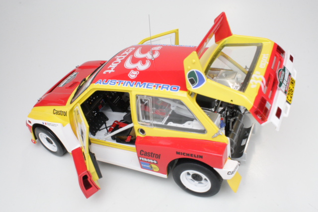 MG Metro 6R4, France 1986, D.Auriol, no.7