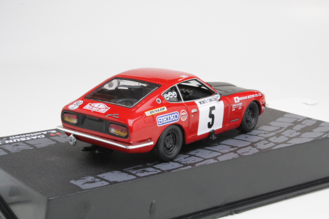 Datsun 240Z, Monte Carlo 1972, R.Aaltonen, no.5 - Sulje napsauttamalla kuva