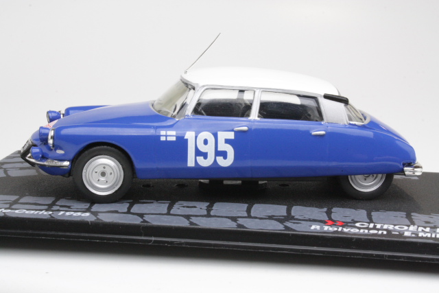 Citroen DS21, Monte Carlo 1966, P.Toivonen, no.195