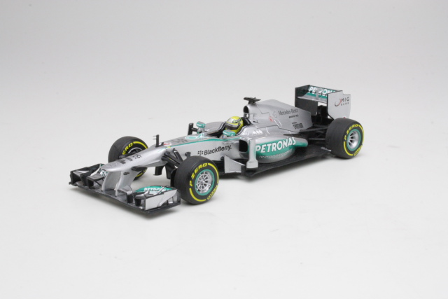 Mercedes AMG W04, China GP 2013, N.Rosberg, no.9 - Sulje napsauttamalla kuva