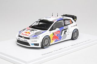 VW Polo R WRC, 2nd. Monte Carlo 2013, S.Ogier, no.8