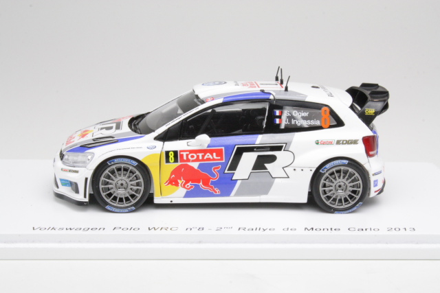 VW Polo R WRC, 2nd. Monte Carlo 2013, S.Ogier, no.8 - Sulje napsauttamalla kuva