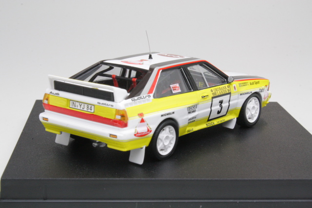 Audi Quattro, Finland 1984, S.Blomqvist, no.3 - Sulje napsauttamalla kuva