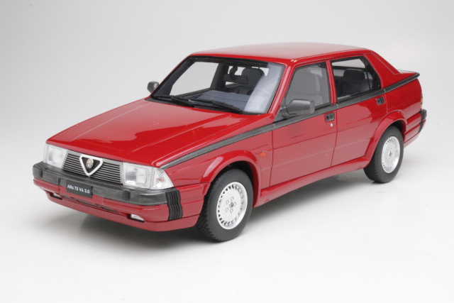 Alfa Romeo 75 V6 3.0 1987, punainen - Sulje napsauttamalla kuva