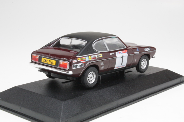 Ford Capri Mk1 3000GT, Tour of Great Britain 1973, R.Clark, no.1