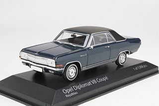 Opel Diplomat V8 Coupe 1965, tummansininen