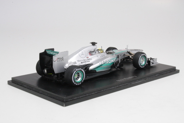 Mercedes AMG W04, 1st. British GP 2013, N.Rosberg, no.9