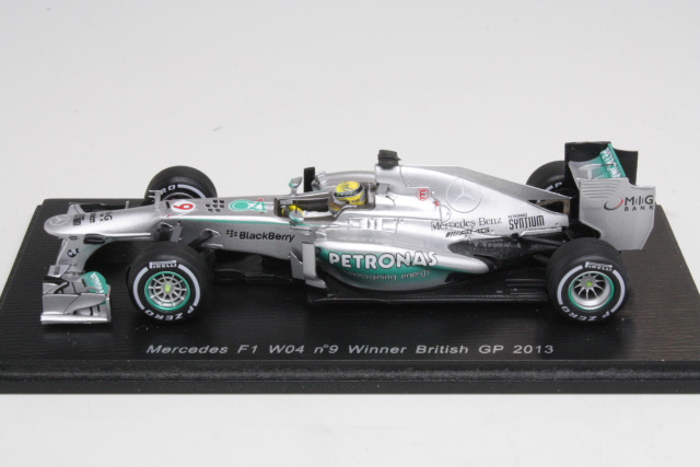 Mercedes AMG W04, 1st. British GP 2013, N.Rosberg, no.9