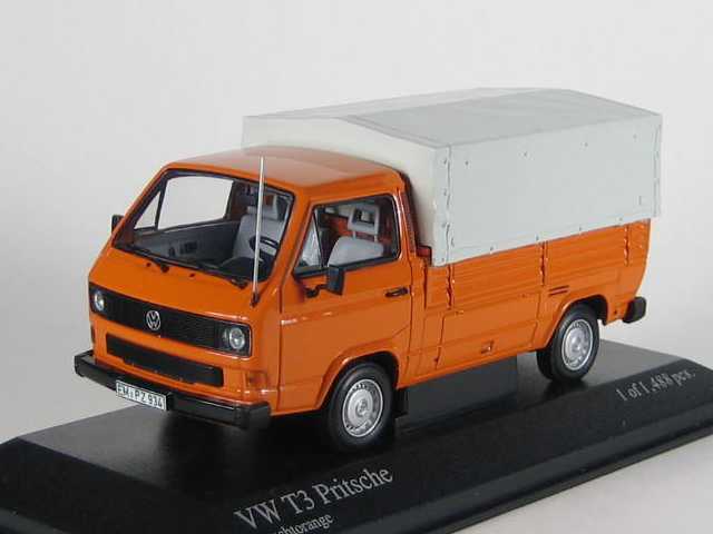 VW T3 Transporter 1983 Avolava, oranssi
