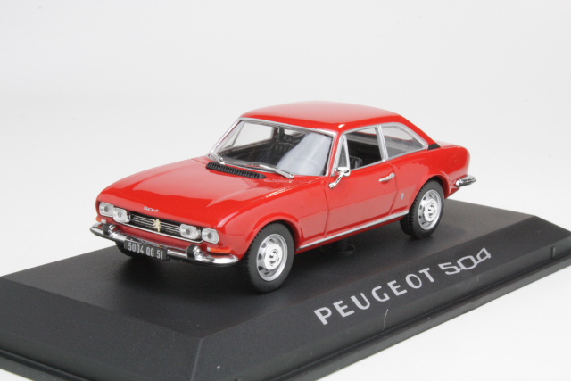 Peugeot 504 Coupe 1969, punainen - Sulje napsauttamalla kuva