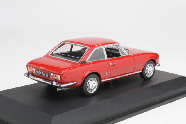 Peugeot 504 Coupe 1969, punainen - Sulje napsauttamalla kuva