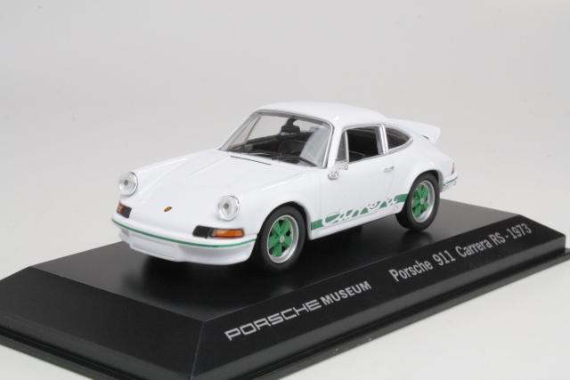 Porsche 911 Carrera 2.7 RS 1973, valkoinen - Sulje napsauttamalla kuva