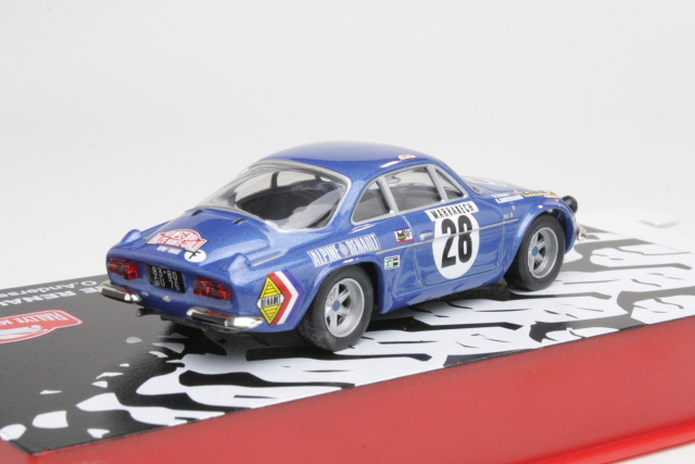 Alpine Renault A110, Monte Carlo 1971, O.Andersson, no.28