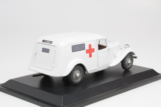 Citroen Traction 11BL Fourgonnette 1937 Ambulance, valkoinen