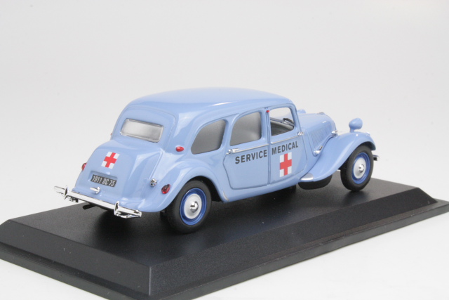 Citroen Traction 11C 1954 Ambulance, vaaleansininen - Sulje napsauttamalla kuva