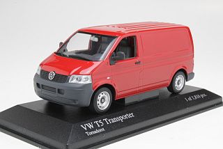 VW T5 Transporter 2003, red