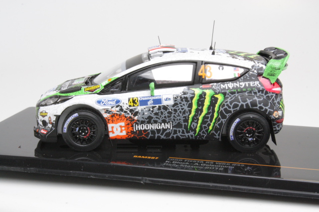 Ford Fiesta RS WRC, Mexico 2012, K.Block, no.43