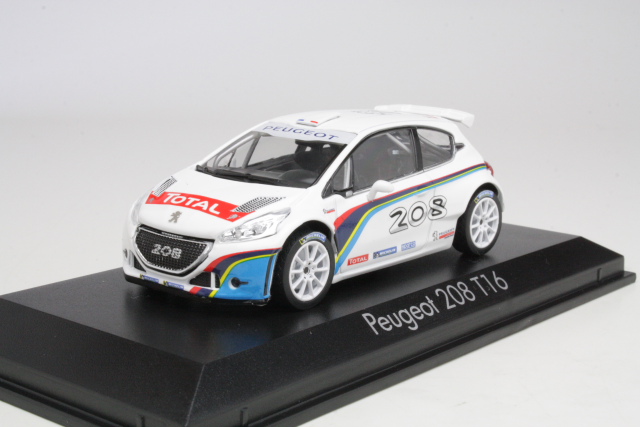 Peugeot 208 T16 2013, white