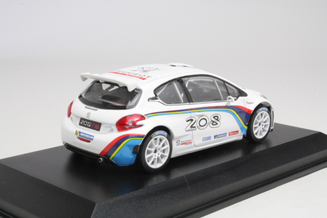 Peugeot 208 T16 2013, valkoinen - Sulje napsauttamalla kuva