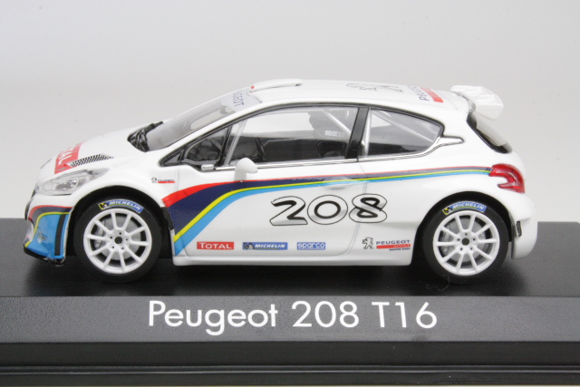 Peugeot 208 T16 2013, white