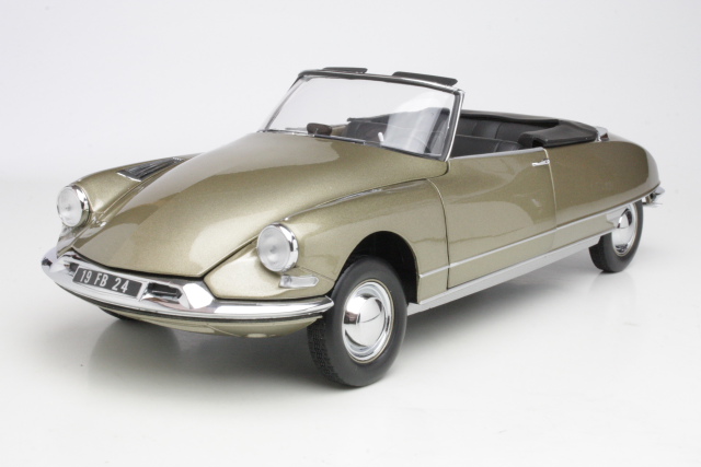 Citroen DS19 Cabriolet 1961, beige - Sulje napsauttamalla kuva