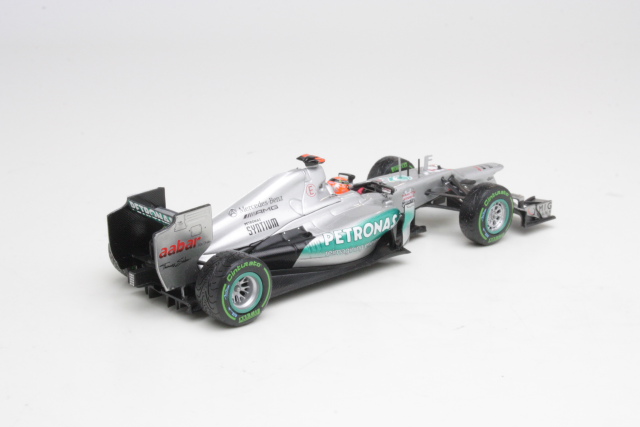 Mercedes AMG W03, Brazil GP 2012, M.Schumacher "Last Race" - Sulje napsauttamalla kuva