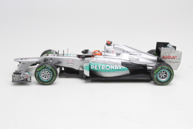 Mercedes AMG W03, Brazil GP 2012, M.Schumacher "Last Race"