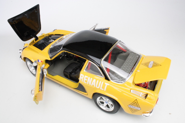 Alpine Renault A110 1600S, no.108, yellow