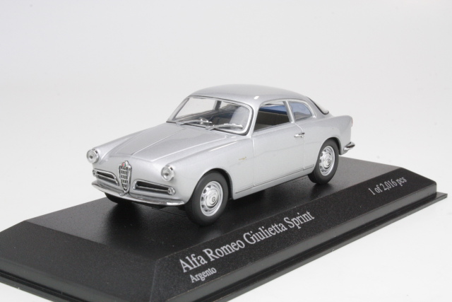 Alfa Romeo Giulietta Sprint 1954, hopea - Sulje napsauttamalla kuva