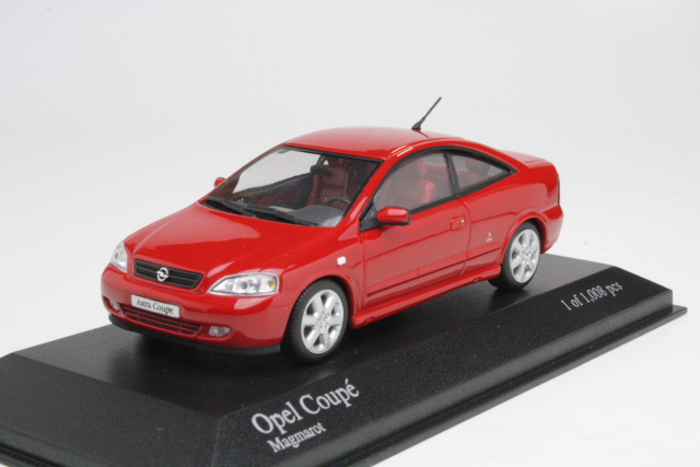 Opel Astra Coupe 2000, red