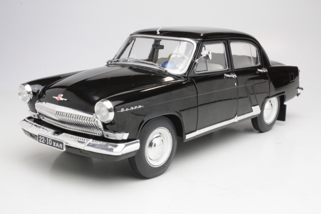 Volga GAZ 21R 1966, black - Click Image to Close