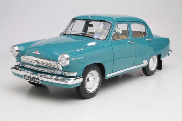 Volga GAZ 21R 1966, sininen - Sulje napsauttamalla kuva