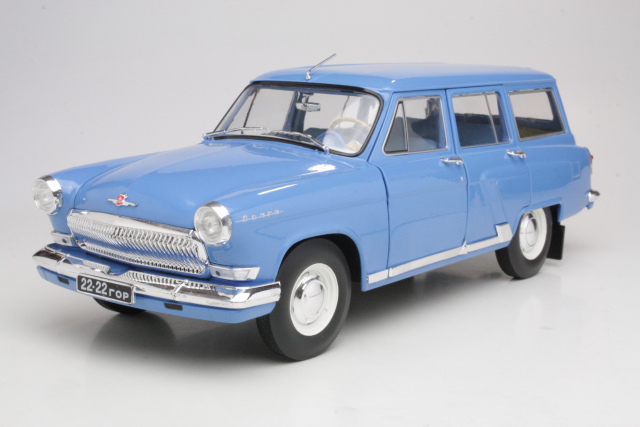 Volga GAZ 22V 1967, vaaleansininen - Sulje napsauttamalla kuva