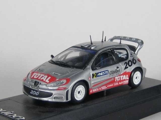 Peugeot 206 WRC, 1000 Lakes 2002, M.Grönholm, no.2
