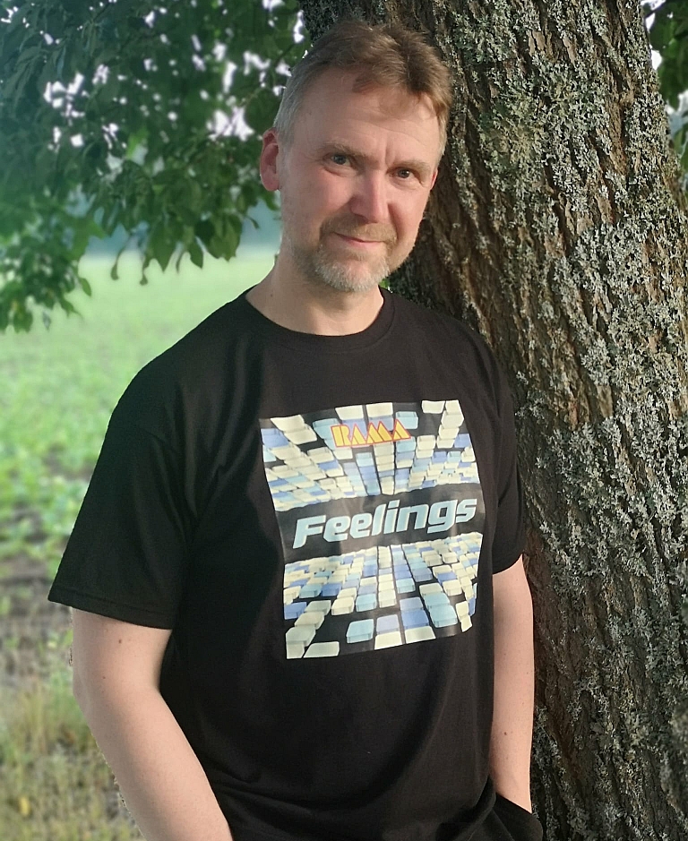 Rama - "Feelings" T-Shirt, black (size-3XL)