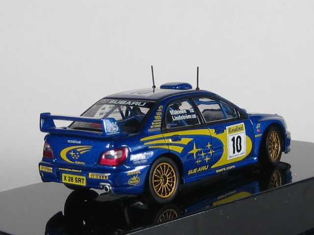 Subaru Impreza WRC, Monte Carlo 2002, T. Mäkinen, no.10
