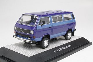 VW T3b Syncro Bus, sininen - Sulje napsauttamalla kuva