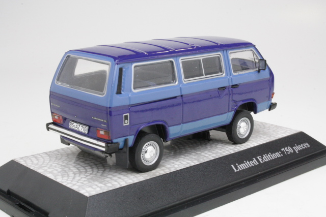 VW T3b Syncro Bus, blue