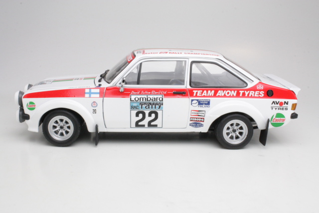 Ford Escort Mk2 RS1800, RAC 1976, P.Airikkala, no.22 - Sulje napsauttamalla kuva